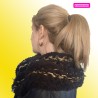 ELLA GRAND FROID XXL noir et or