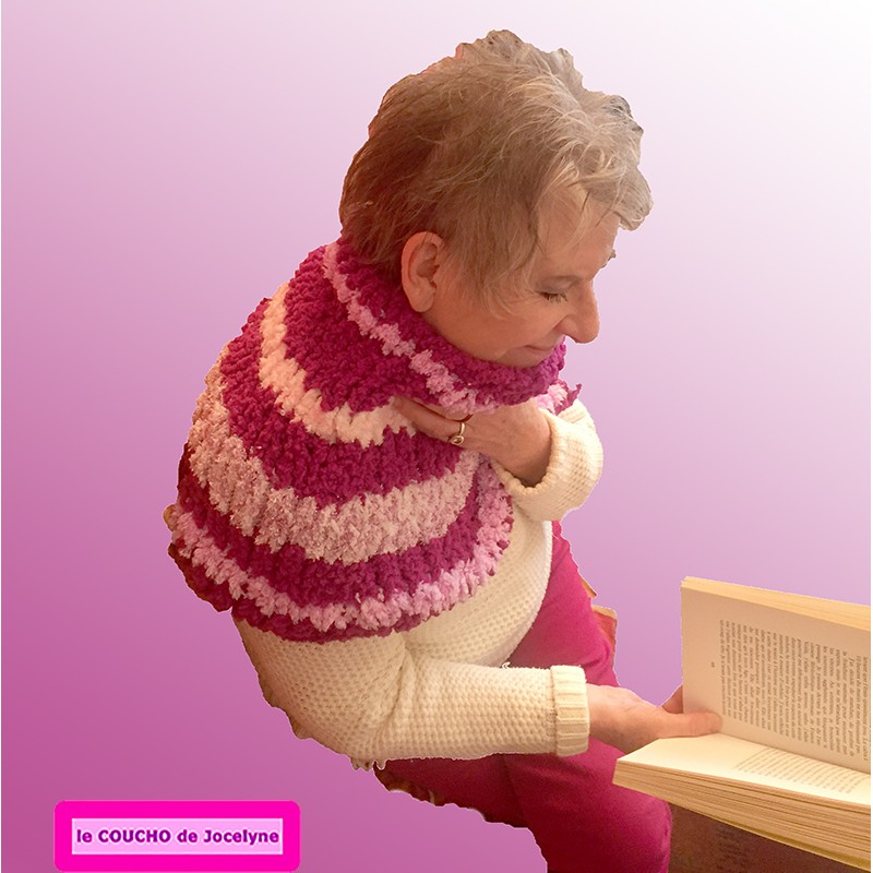 frileuse EVA rose