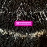 frileuse LUNA noire argent