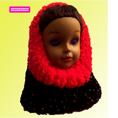 ZOé PTIT MOME noir rouge