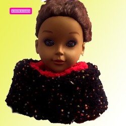 ZOé PTIT MOME noir rouge