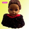 ZOé PTIT MOME noir rouge