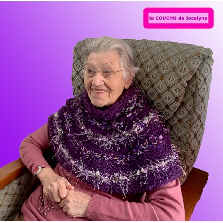frileuse ROMI violet
