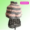 frileuse LINE gris et rose